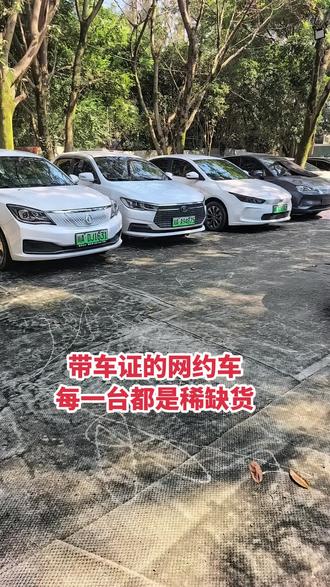 带车证的车型每一台都是稀缺的！ 现在带车证的车型特别少，以前是一排排，随便挑选，现在是一车难求，可遇