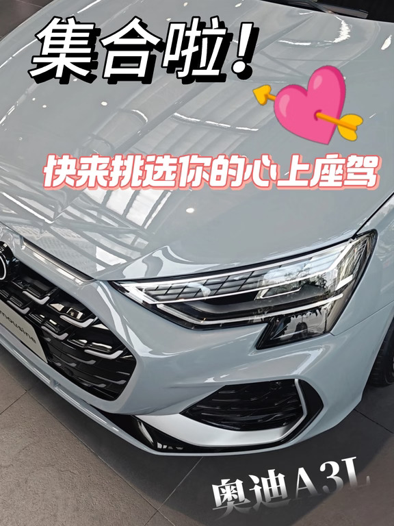 奥迪车车 你pick哪一个❓