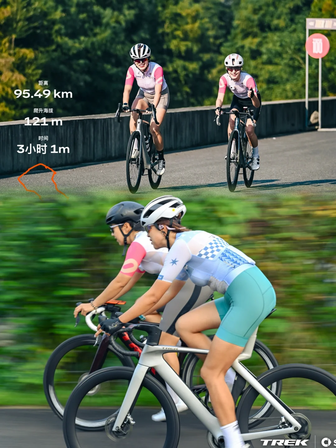 万事不如我平安 Trek100上海安全完赛🚴