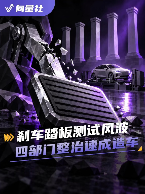 刹车踏板测试风波 四部门整治速成造车！