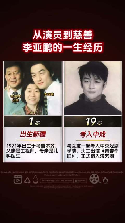 李亚鹏的人生经历，从演员到慈善事业，一路走来有太多质疑#科普好视频#