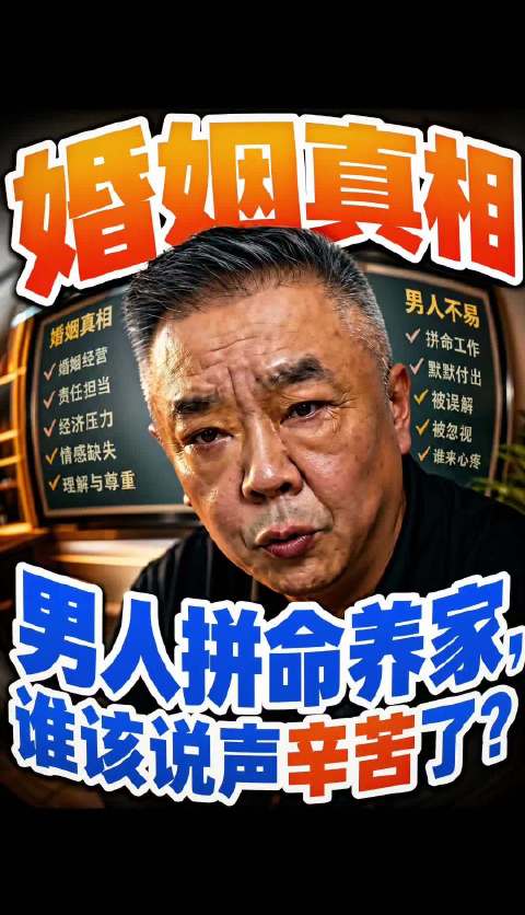 很现实的婚姻思辨： 为什么婚内付出常常被无视，外界付出反被珍惜？   本质是长期关系里的理所当然， 