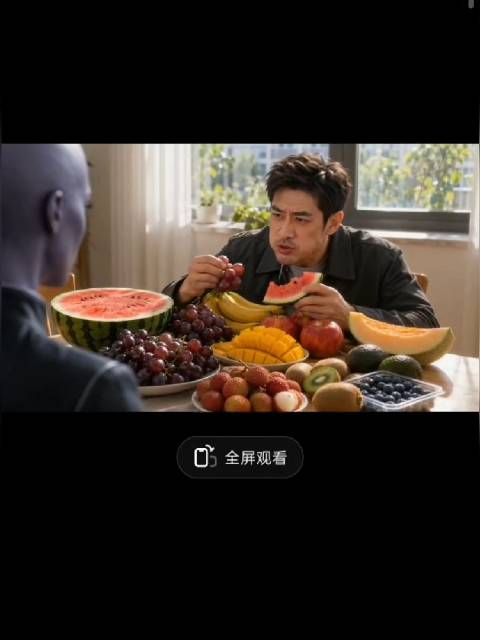 #怕被闻到躲楼道吃芒果# 吃水果也能见人品[赞]#热点聚焦#