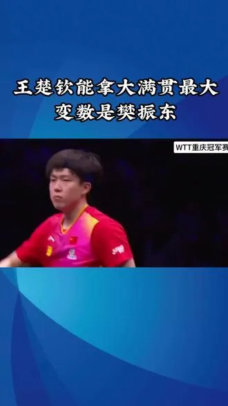 王楚钦能拿大满贯最大变数是樊振东  王楚钦能拿大满贯最大变数是樊振东