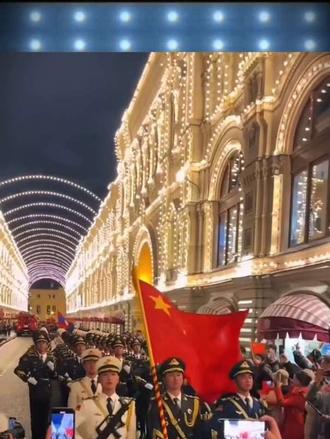 中国仪仗队火爆海外历史见证中国的伟大