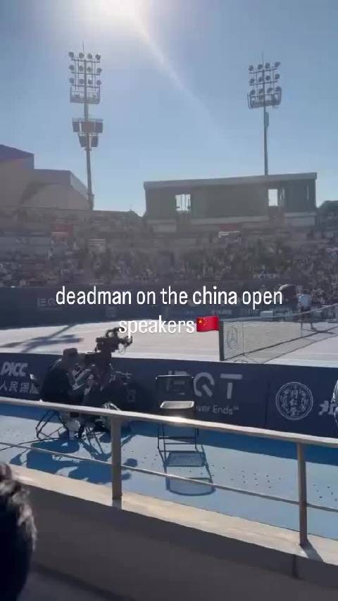 中国网球公开赛放了Deadman ，蔡徐坤ins快拍发了[哈哈][哈哈][哈哈] #蔡徐坤#