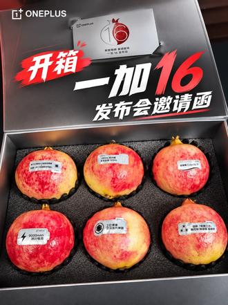 开箱一加 16 发布会邀请函