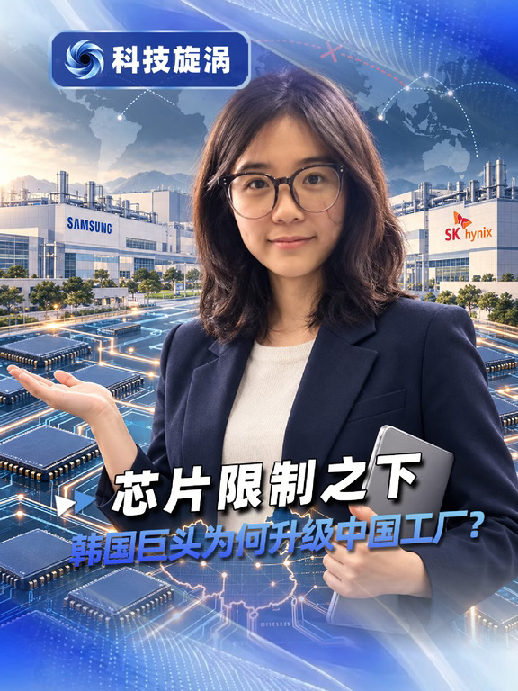 芯片限制之下，韩国巨头为何升级中国工厂？