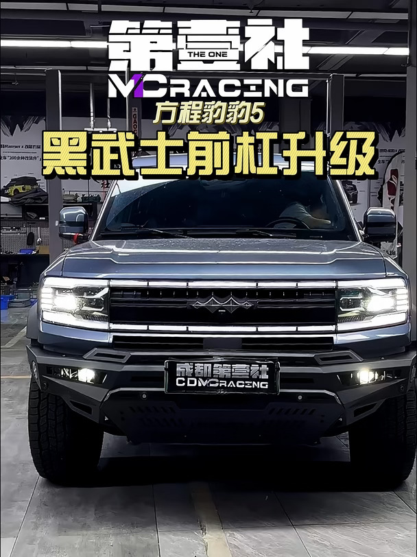 一眼沦陷！豹5黑武士前杠改装案例