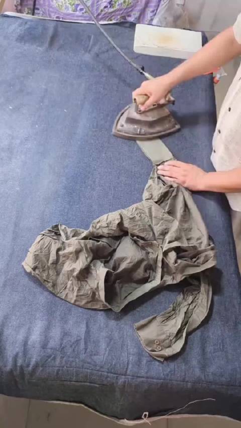 #夏说[超话]# 这个熨烫衣服是真给我看解压了  ​​​