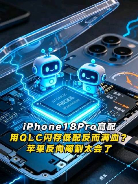 #iPhone18ProMax1T翻车#iPhone 18 Pro高配用QLC闪存，低配反而满血？
