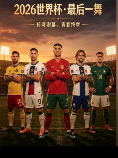 世界杯传奇的青春终章：今夏，绿茵场将上演足球史上最具感染力的集体致敬时刻#世界杯# #一起看足球# 