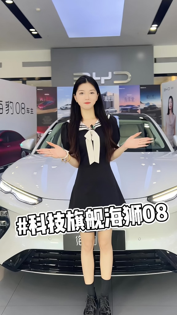 比亚迪海洋网科技旗舰中大型SUV——海狮08上市倒计时！#海洋臻享焕新季  #海狮08科技旗舰  #