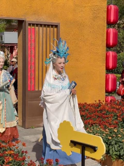 清明上河园的7旬奶奶们好美，岁月不败美人  ​​​