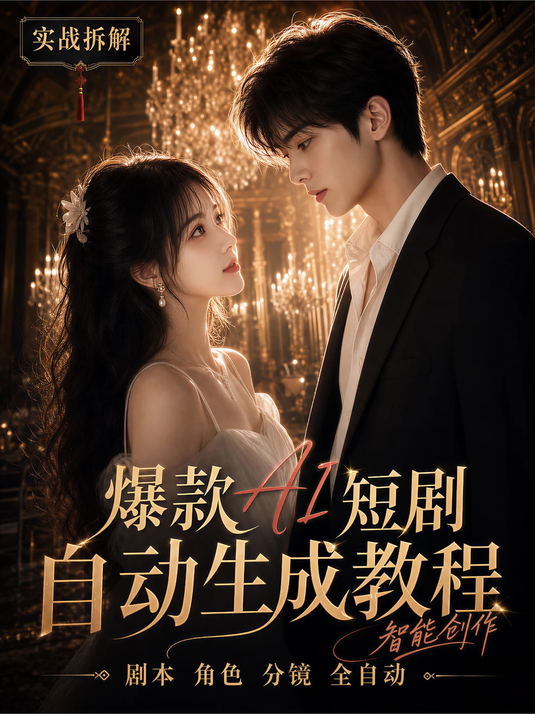 教学｜全自动短剧工作流，学会一天干10集！