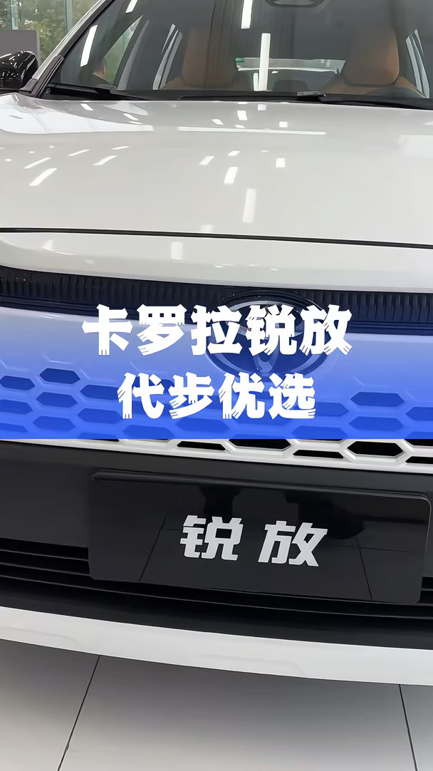 卡罗拉锐放 代步优选