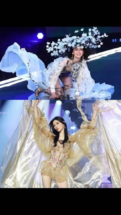 奚梦瑶当年维密摔倒后为什么还能继续走维密