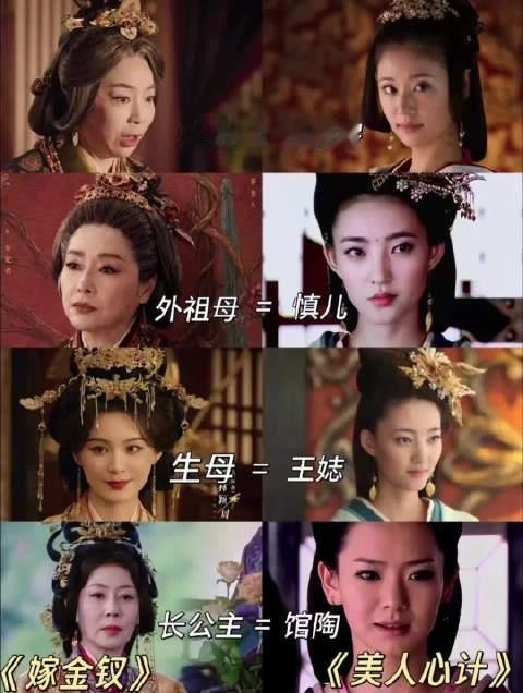 终于知道为什么看《嫁金钗》有种似曾相识的感觉，当我用《美人心计》的方式打开《嫁金钗