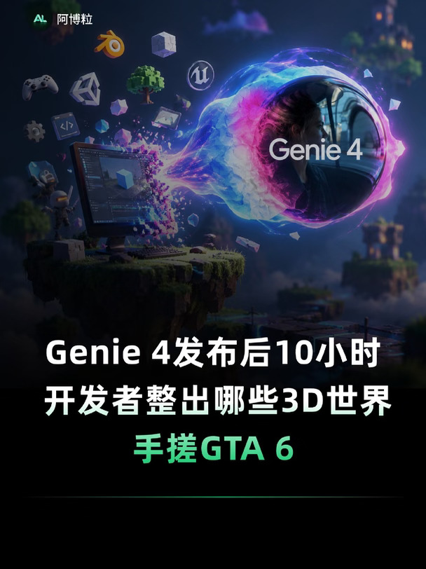 谷歌Genie4发布，盘点开发者整出哪些3D世界