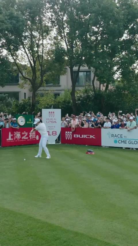 #你的高尔夫#殷若宁以1杆优势再夺2026别克LPGA锦标赛冠军，赛事在上海佘山国际高尔夫俱乐部收官