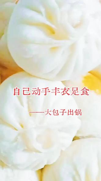 自己动手丰衣足食——大包子出锅！！！
