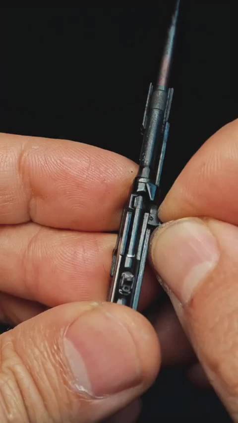 微型枪模小是小真逼真啊 #科普有答案# #模型[超话]#  ​​​