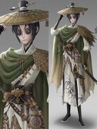 绘制了第五江湖系列的第一位角色——剑修奈布！