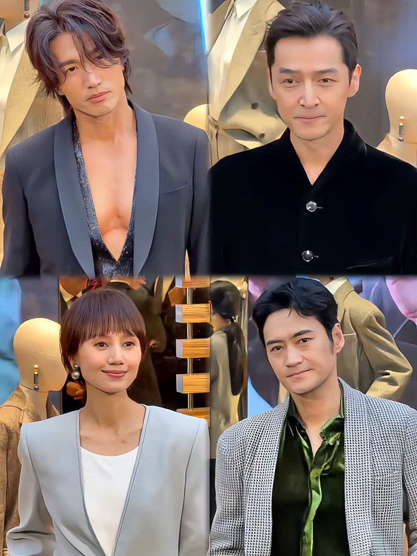 好有质感！中生代们集体亮相Armani
