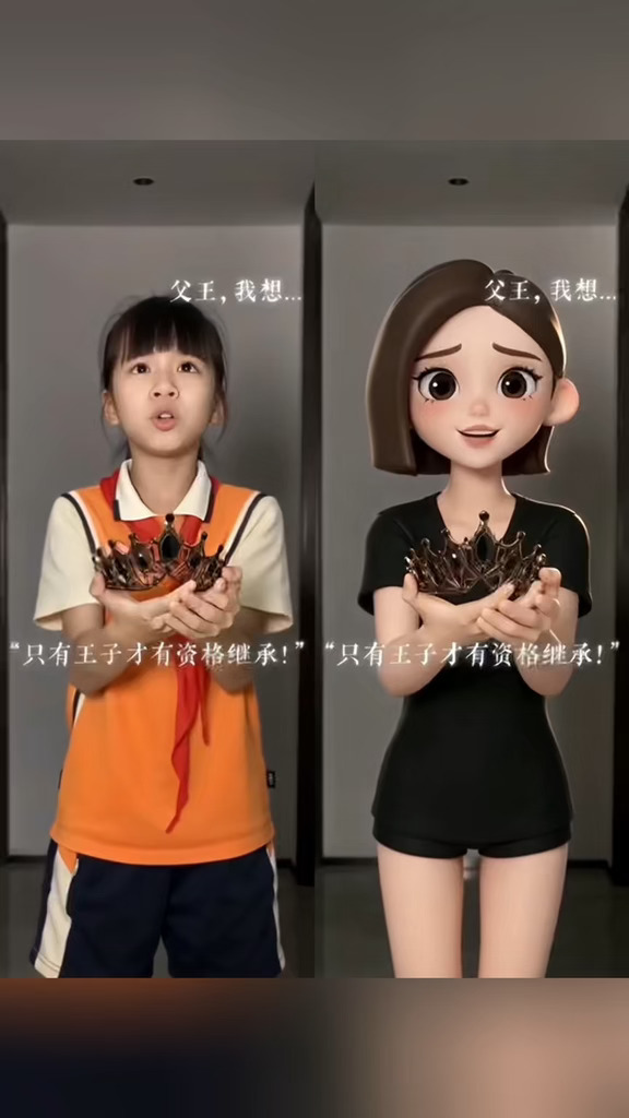 你的王子系变装教程转场教程来啦