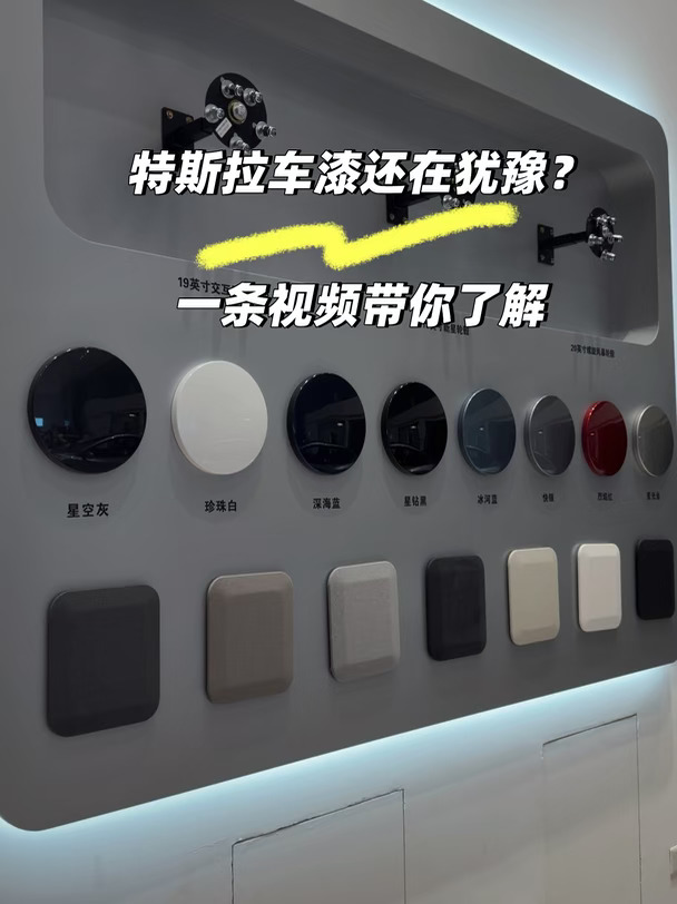 特斯拉车漆还在纠结吗？一条视频带你了解