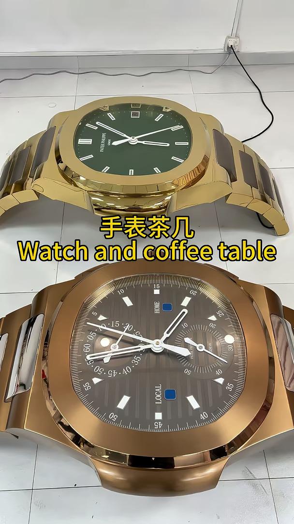 百达翡丽手表茶几#劳力士手表茶几#手表定制