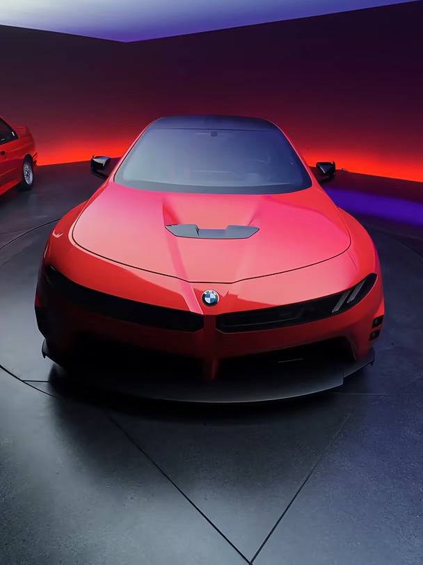 宝马 M3 EV 还是帅的