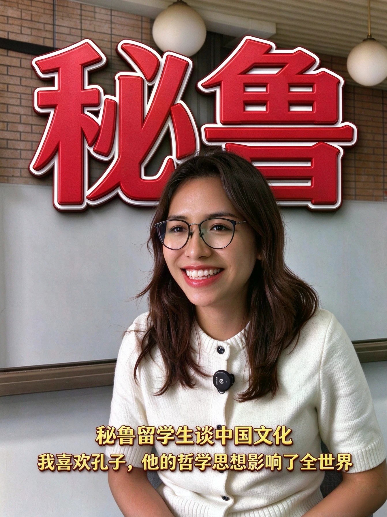 凤凰网财经APEC青年团走进北京航空航天大学听听秘鲁女生谈中国文化：“我喜欢孔子，他的哲学思想影响了