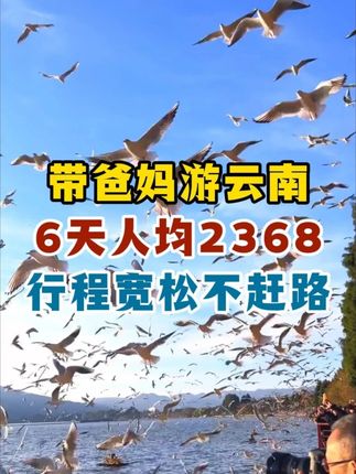 带爸妈游云南6天人均2368行程宽松不赶路