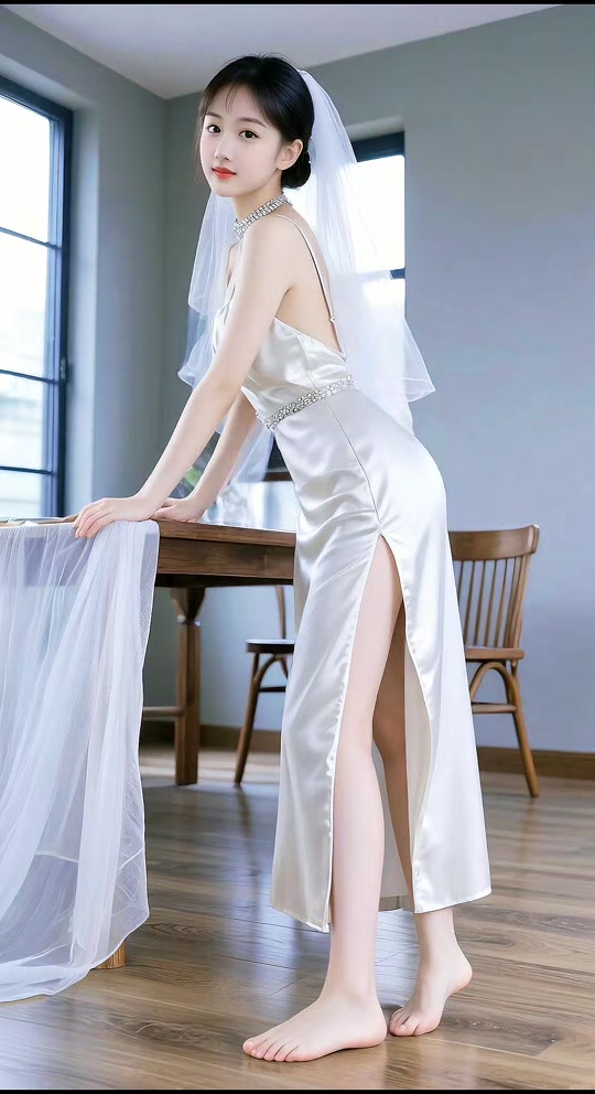 AI高清质感婚纱写真