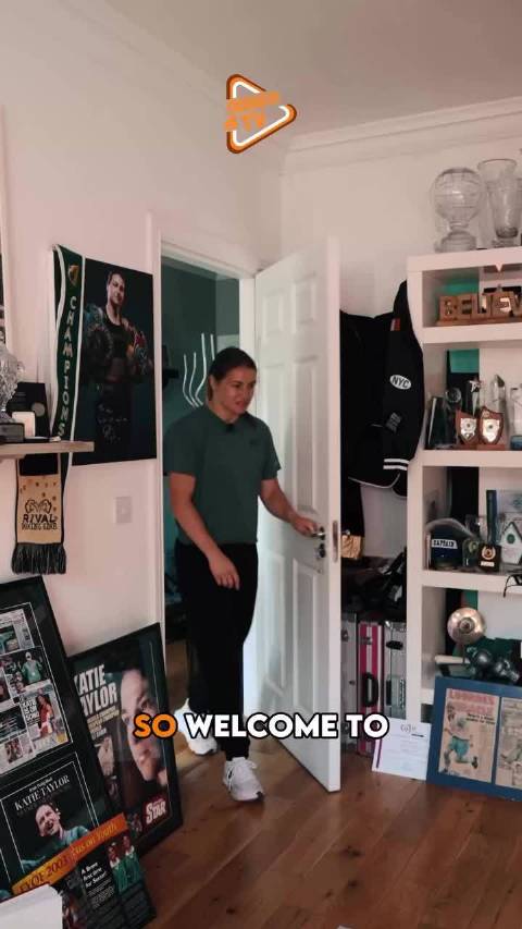 UFC 探秘凯蒂·泰勒（Katie Taylor）的奖杯陈列室