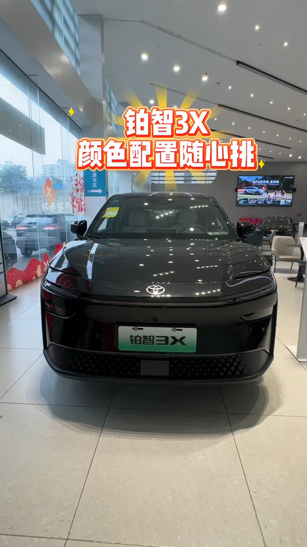 铂智3X 颜色配置随心选