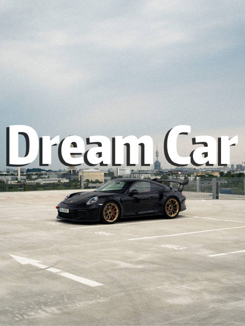 停车楼偶遇我的Dream Car：保时捷911 GT3 RS ​