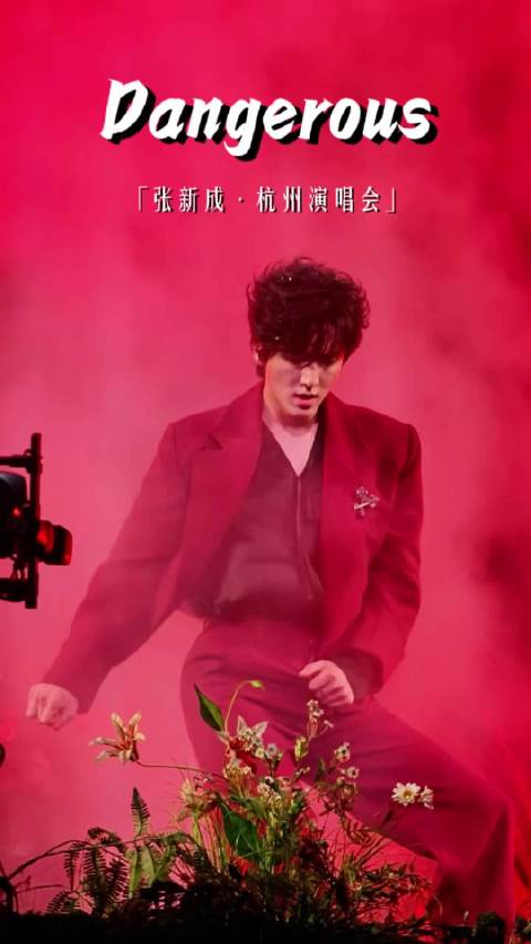 张新成自称是唱跳小白 2026年9月19日杭州演唱会现场这段Dangerous纯舞完整版直拍也太帅啦