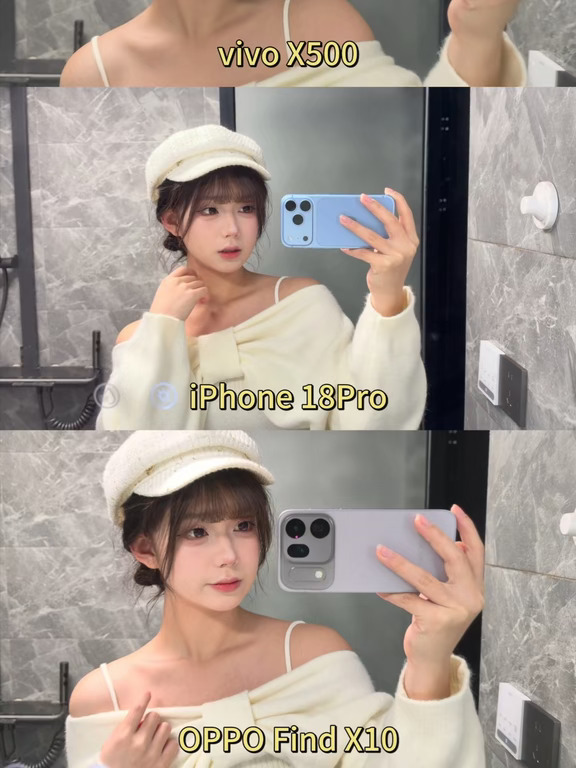 iPhone, OPPO, vivo三大主流机型视频录制！