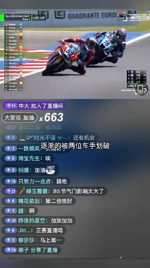 张雪机车第六冠到手！最后一圈极限反超，全程高能，看得手心冒汗，实在太刺激了！ ​