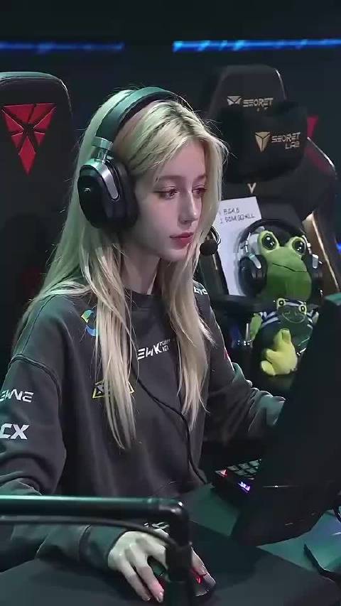 美爆啦😍 气场全开slay全场 电竞少女马西西