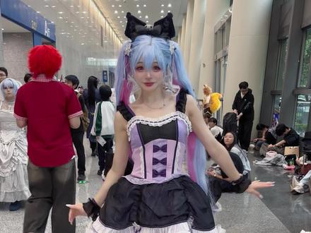 社牛初音在漫展跳舞