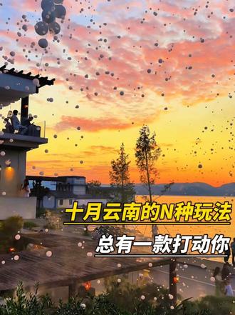 秋天总要来一趟云南！洱海、稻田、雪山、湖泊一键集齐！气候舒适避开雨季，多种玩法随心选，赴一场秋日浪漫