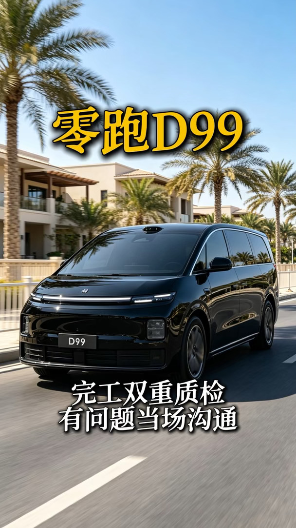 零跑 D9 贴车衣，完工双重质检，有问题当场
