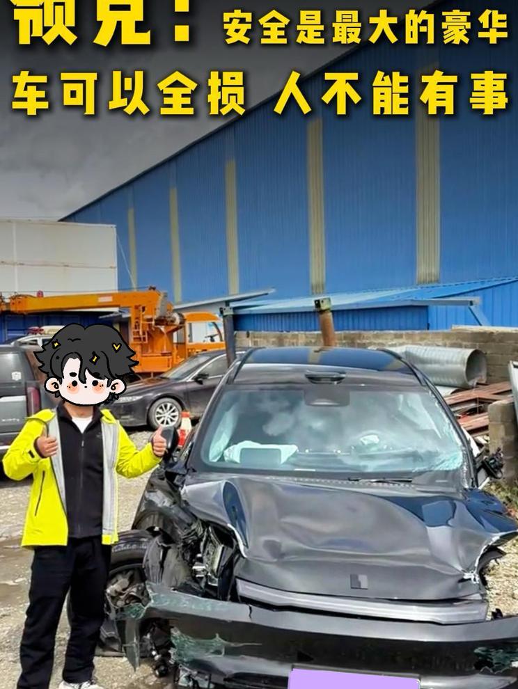 领克：车可以全损报废，人不能有事， 安全才是最大的豪华！
