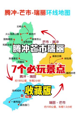 腾冲芒市瑞丽7个必玩景点
