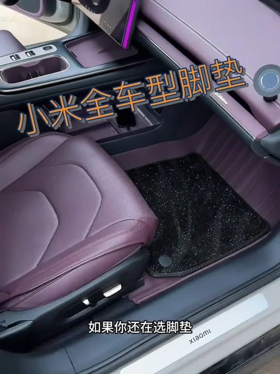 沉浸式安装理想i6满天星TPE脚垫