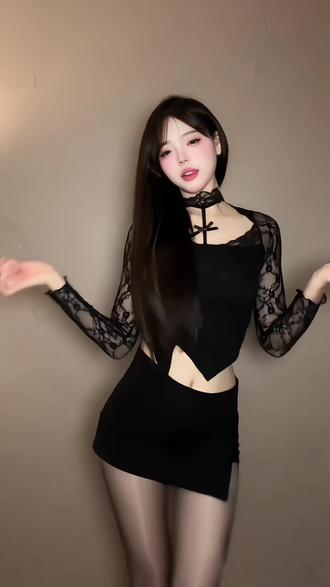 黑丝穿搭