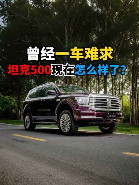 在上市之初坦克500火的一塌糊涂，堪称是一车难求。那几年过去了，现在的坦克500市场表现又如何